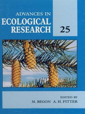 cover image of Advances in Ecological Research